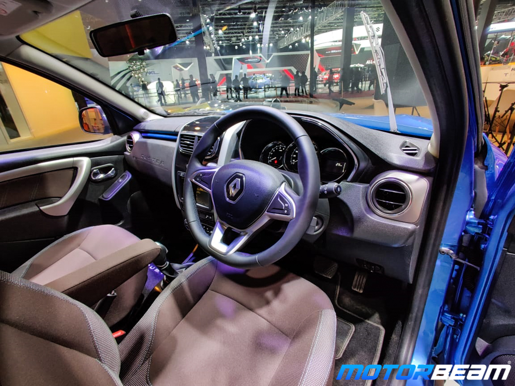 Interior of the compact SUV