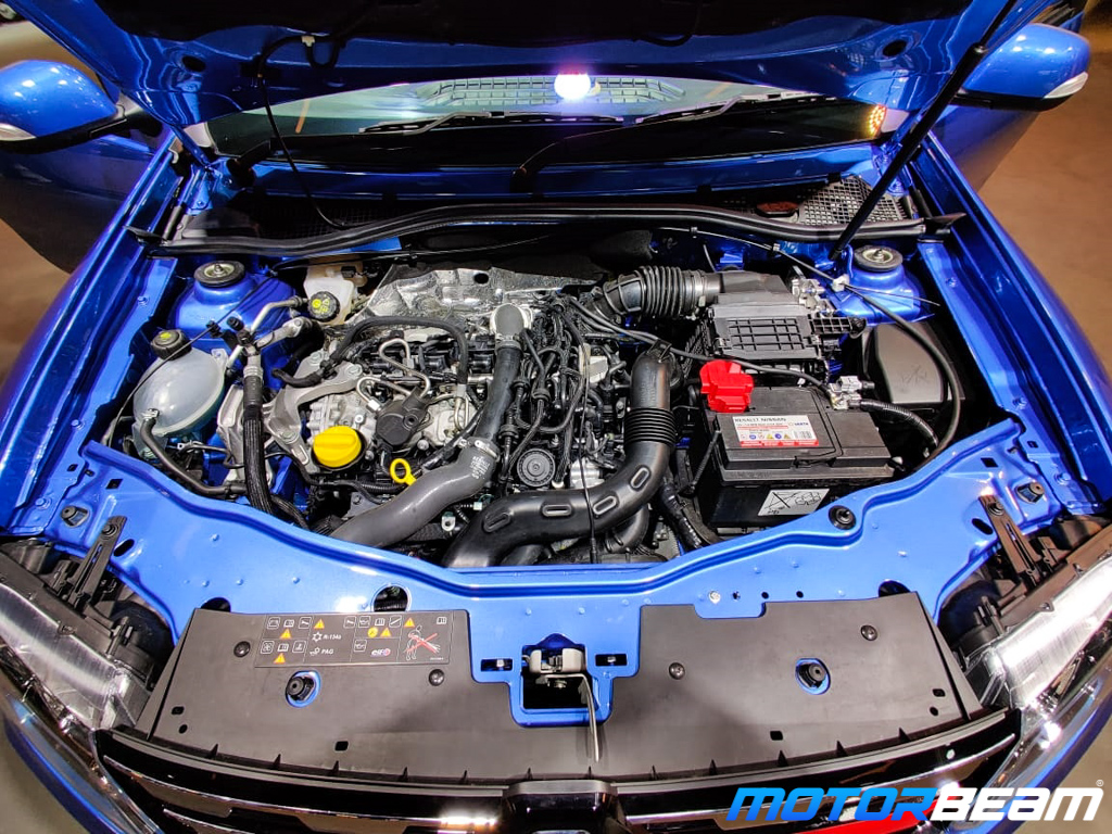 1.3-litre turbo petrol engine of the car