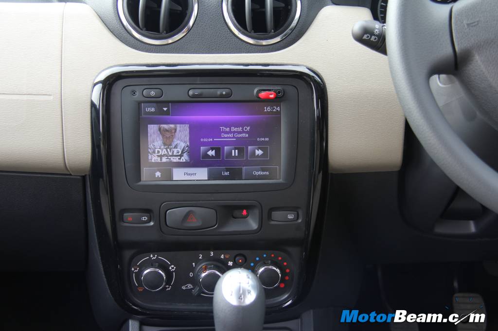 Renault Duster 85PS Touch Screen
