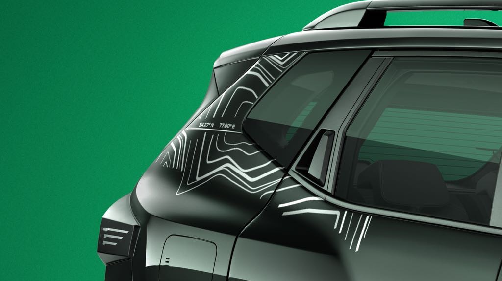 Renault Duster Adventure Edition Green Decal