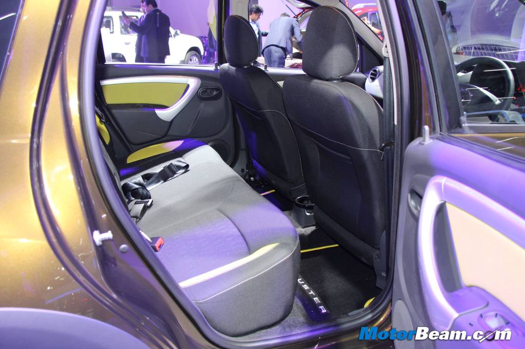 Renault Duster Adventure Edition Rear Seats