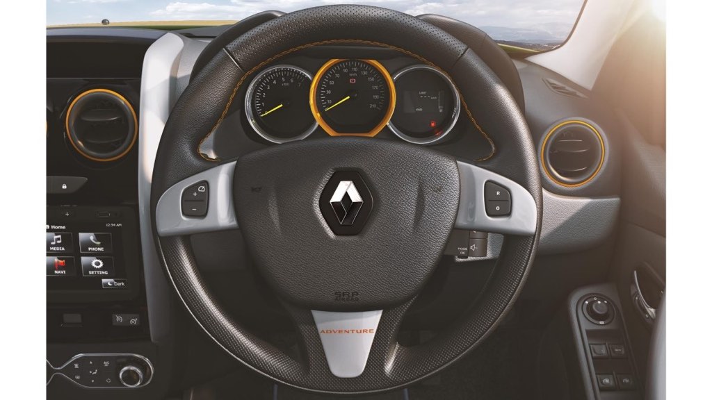 Renault Duster Adventure Edition Steering