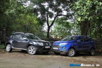 Renault Duster Ford EcoSport Comparo
