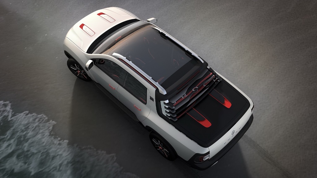 Renault Duster Oroch Concept Panoramic Sunroof