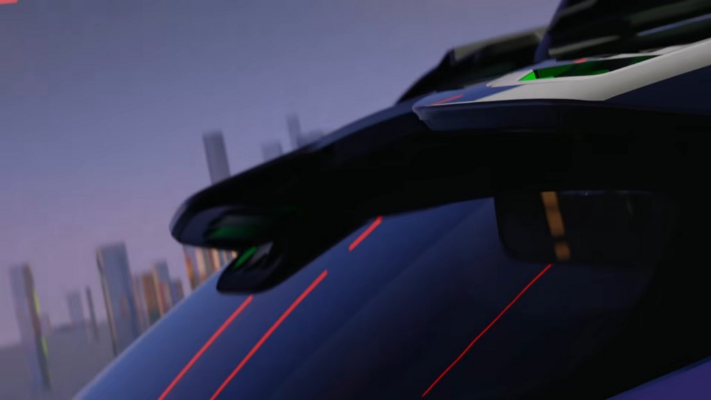 Renault Kiger Concept Teaser Rear Spoiler