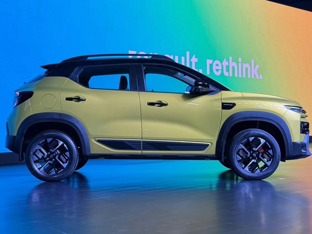 Renault Kiger facelift side