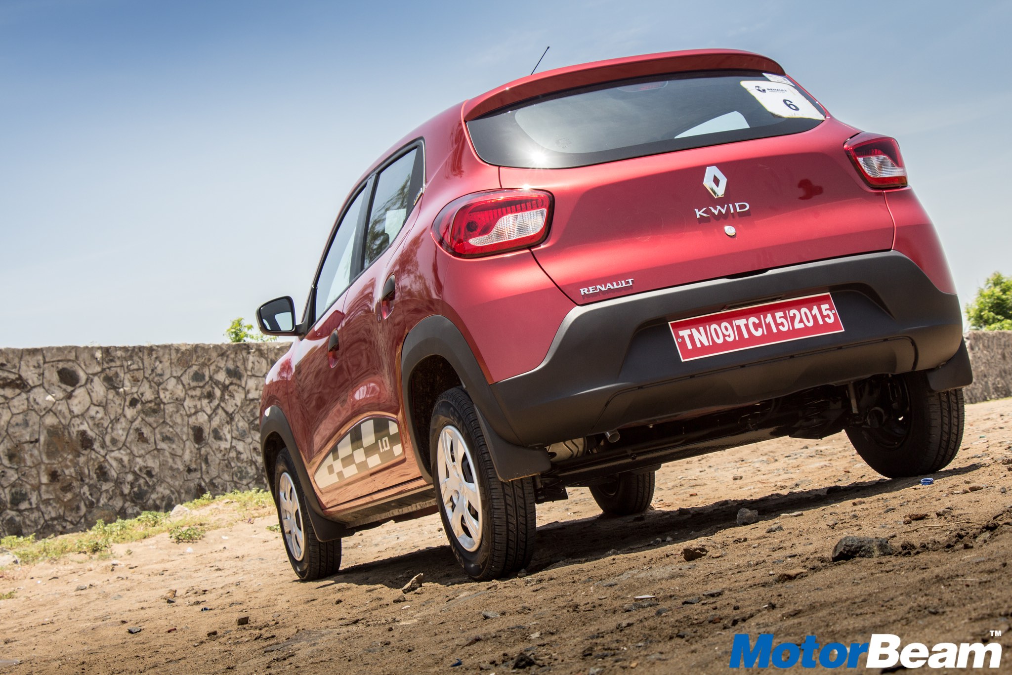 Renault Kwid 1.0-Litre Rear