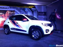 Renault Kwid Captain America Side