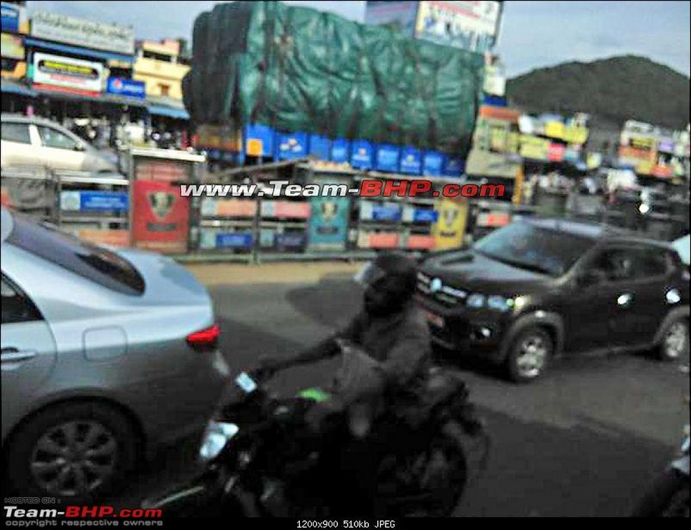 Renault Kwid Caught Testing