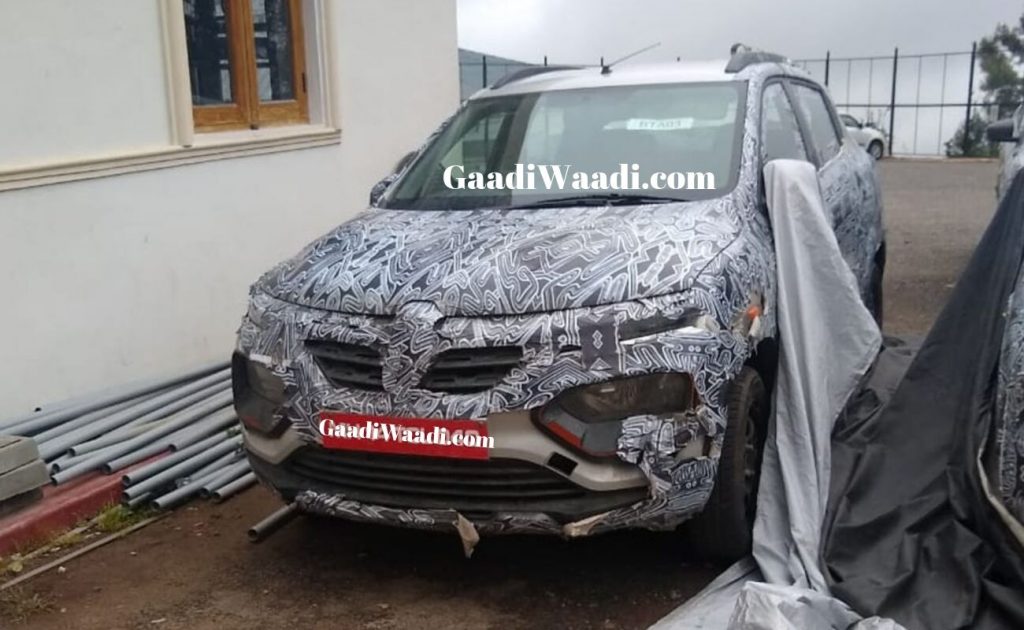 Renault Kwid Climber Facelift Exterior Spied