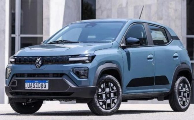 Renault Kwid EV front