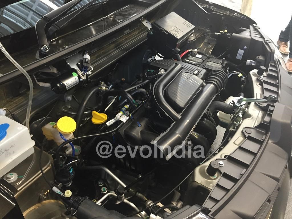Renault Kwid Engine Caught