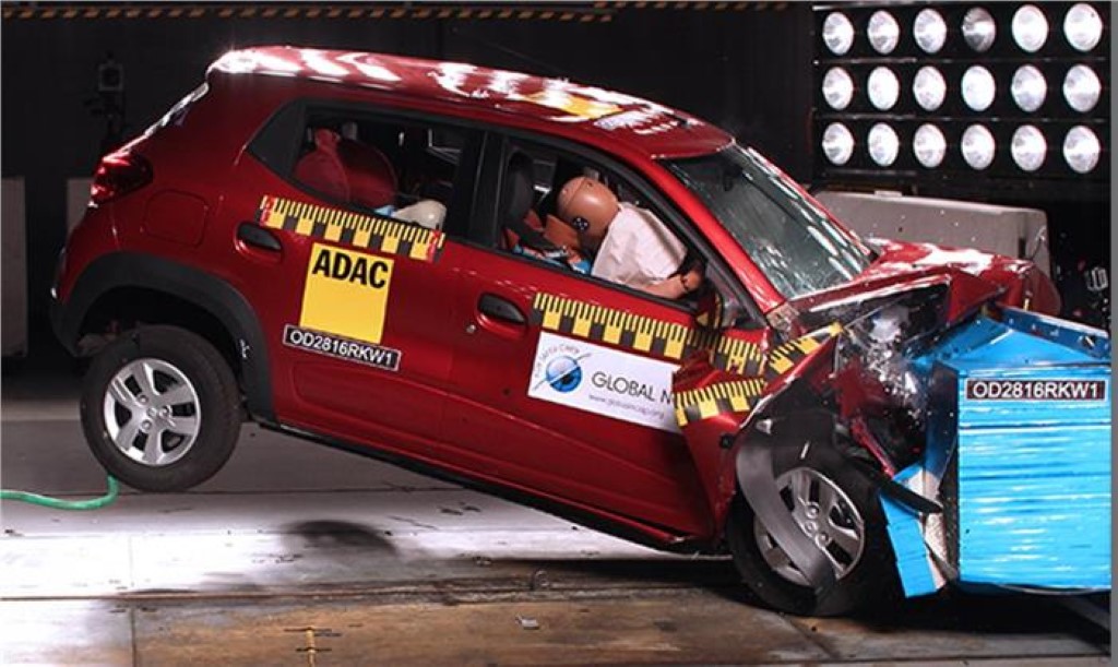 Renault Kwid Global NCAP Test