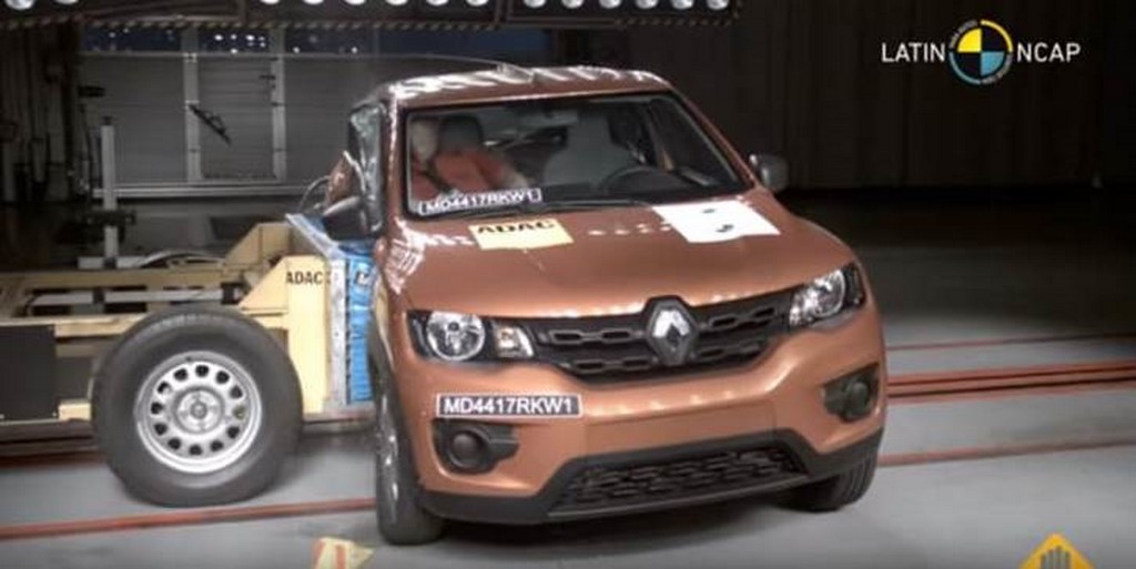 Renault Kwid Latin NCAP Crash Test