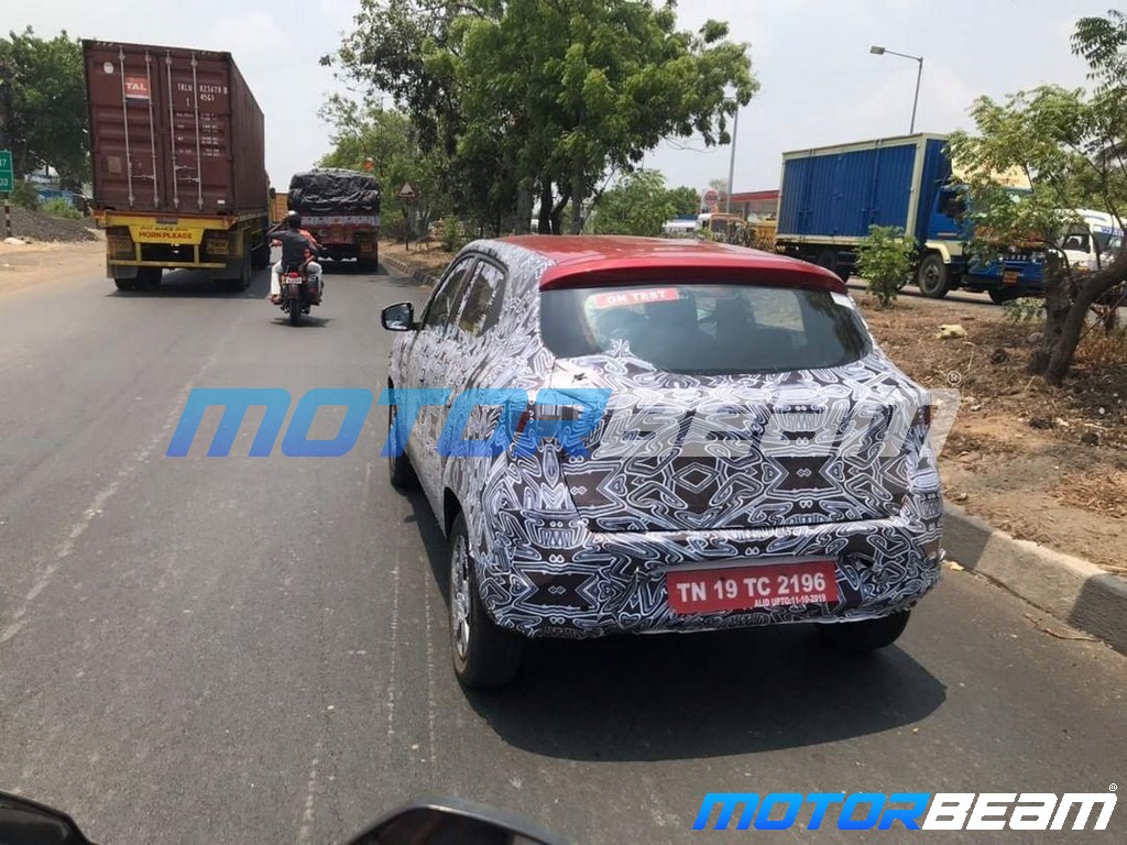 Renault Kwid Spied Rear