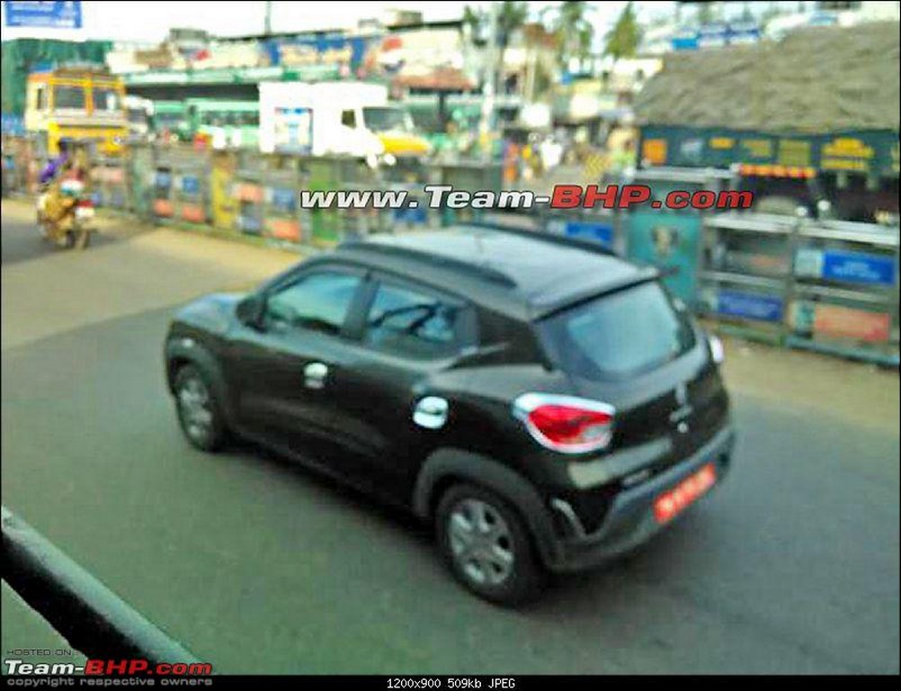 Renault Kwid Spied Testing