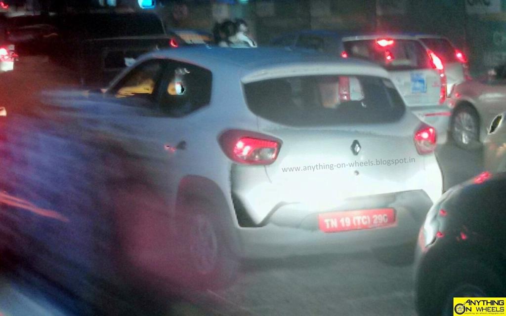 Renault Kwid Spied