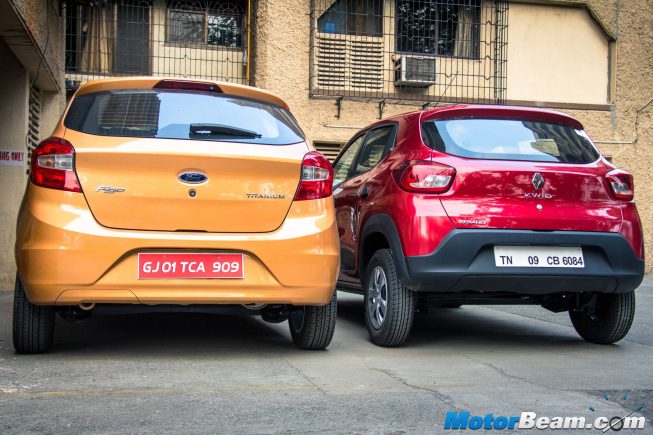 Renault Kwid vs Ford Figo