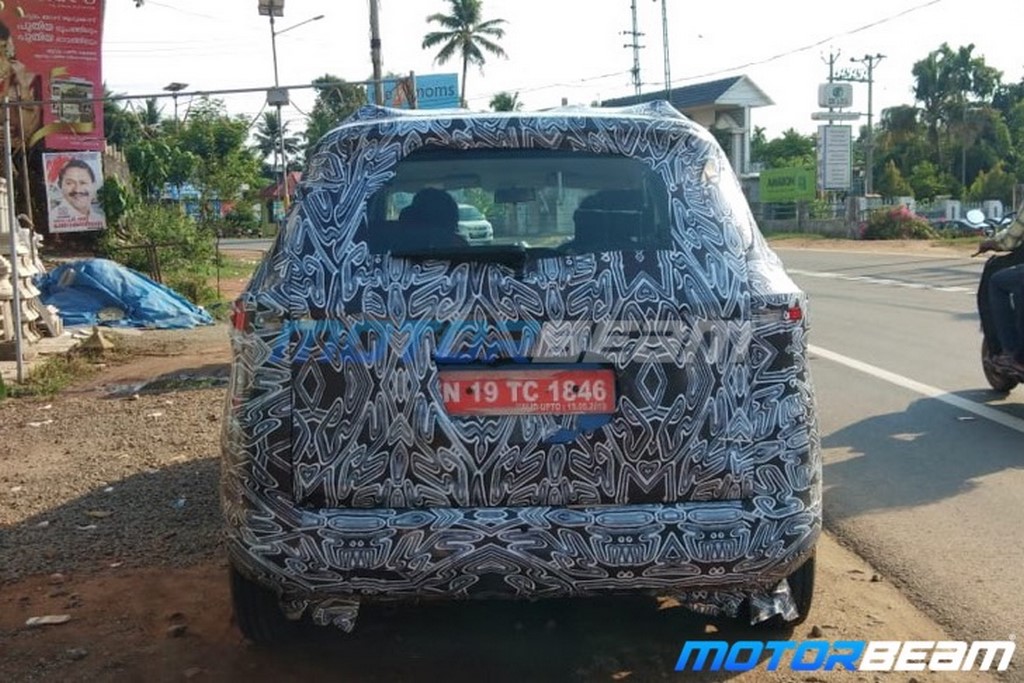 Renault Triber Spied Rear