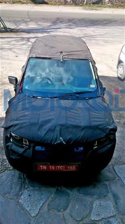 Renault XBA Front Spied