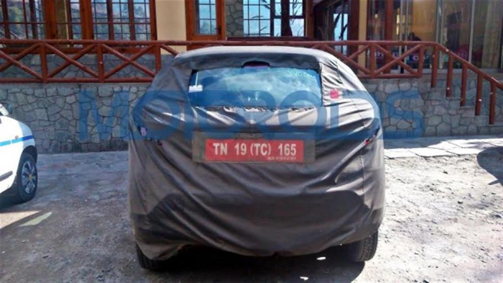 Renault XBA Rear Spied