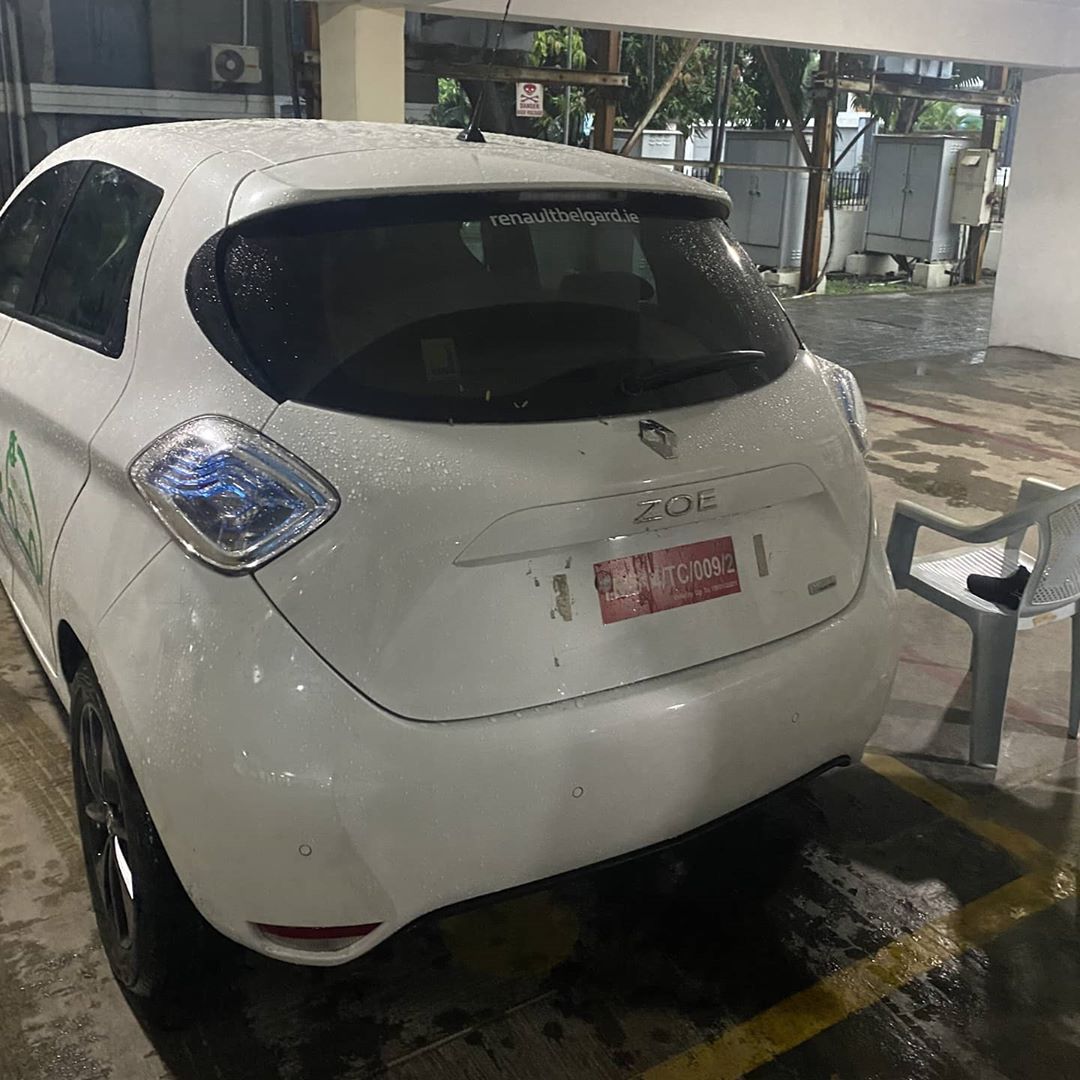 Renault Zoe EV Spotted Rear