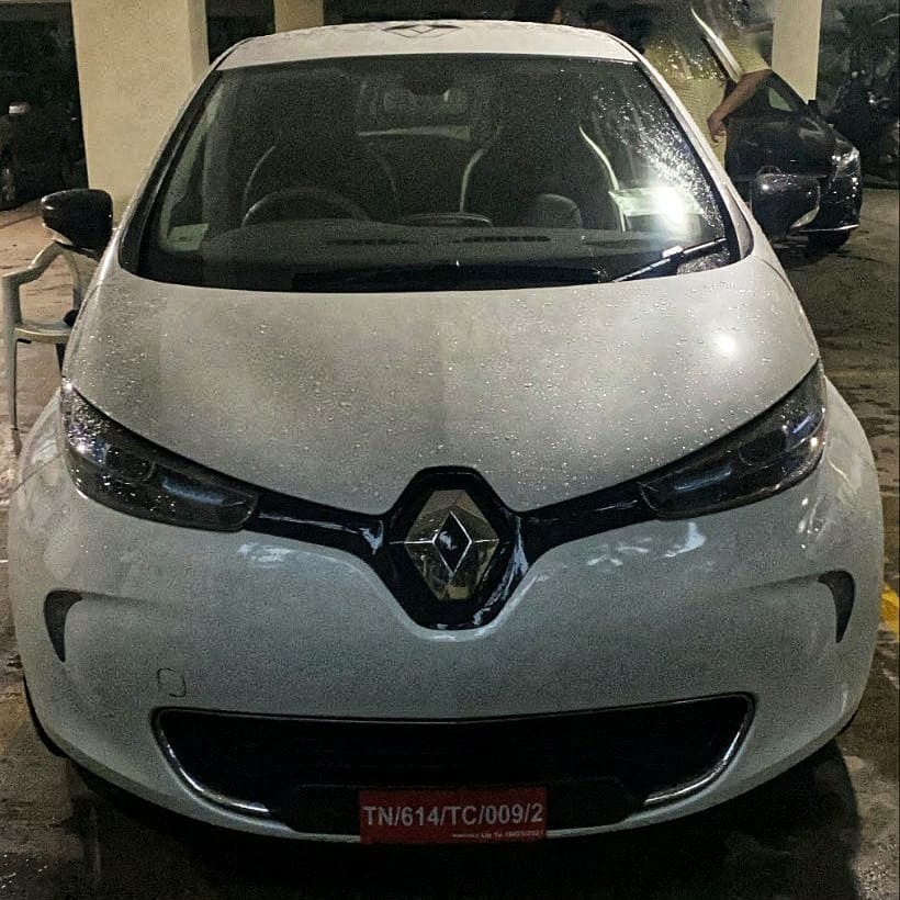 Renault Zoe EV Spotted