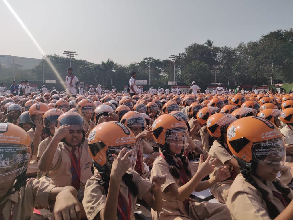 Ride To Safety Guinness World Record