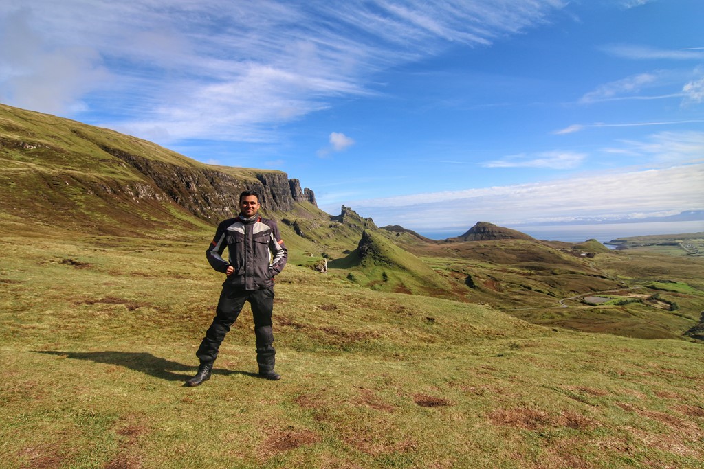 Rohith Strikes A Pose In The Mountains