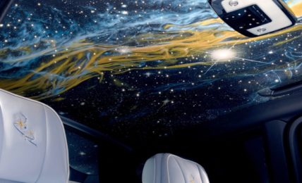 Rolls Royce Cullinan Cosmos headliner