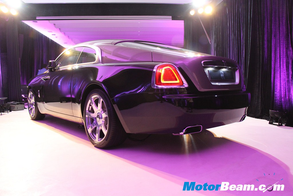 Rolls Royce Wraith Launch Rear Profile