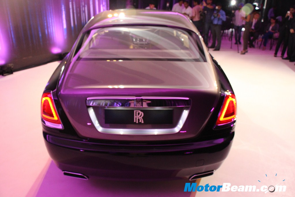Rolls Royce Wraith Launch Rear