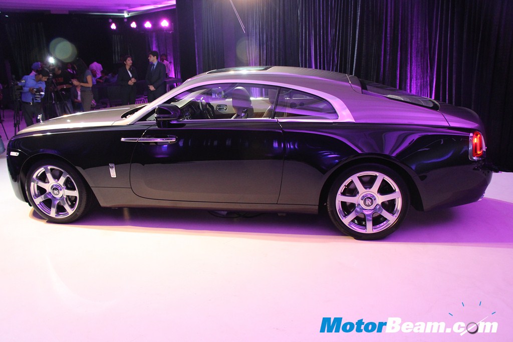 Rolls Royce Wraith Launch Side