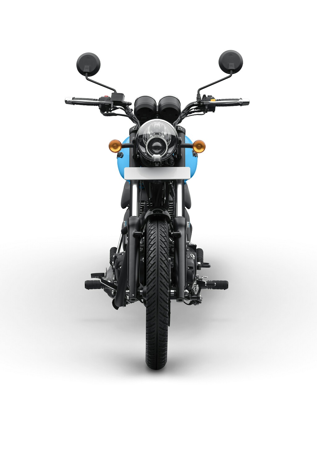 Royal Enfield 500X Front View