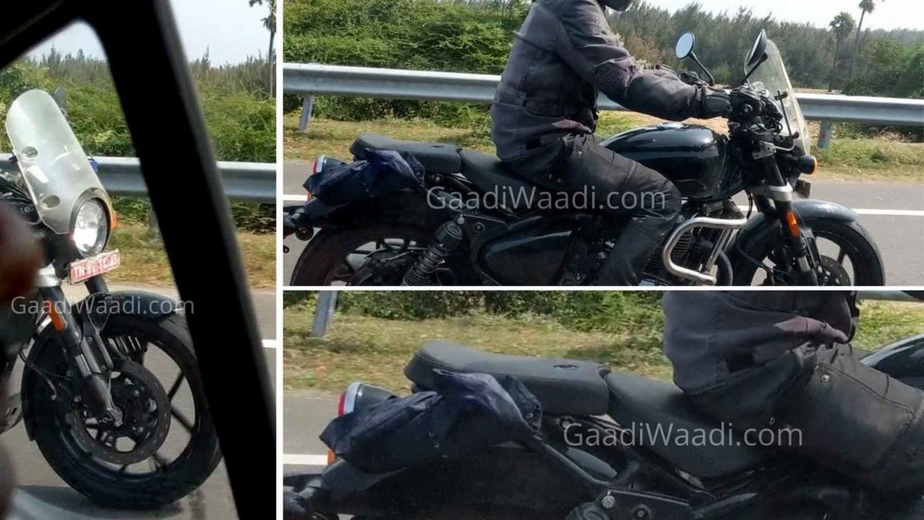 Royal Enfield 650cc Cruiser Spied