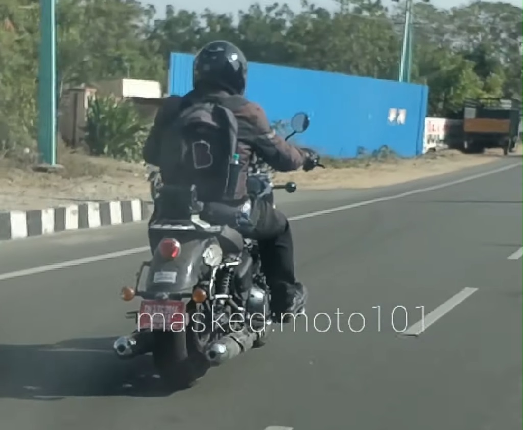 Royal Enfield 650 Cruiser Spotted Rear