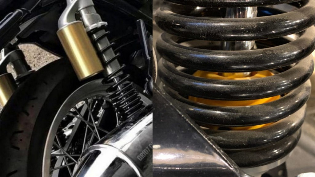 Royal Enfield 650 Twins Rear Suspension