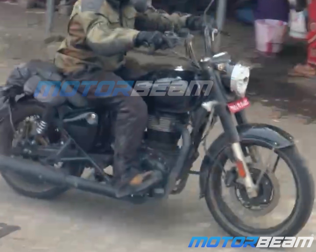 Royal Enfield Bobber 350 Prototype Testing