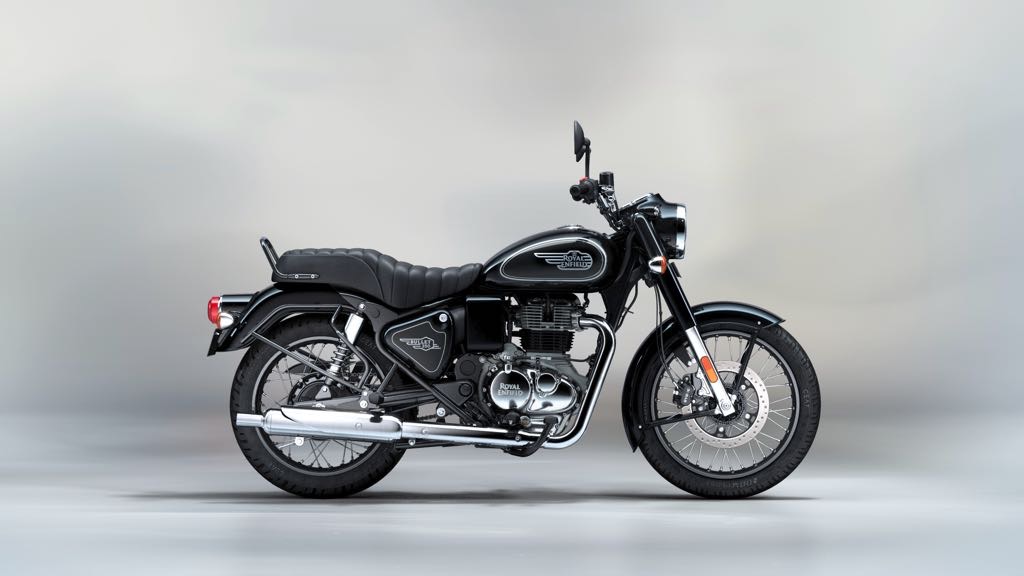 Royal Enfield Bullet 350 Military Silver Black