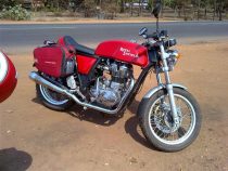 Royal Enfield Cafe Racer spied