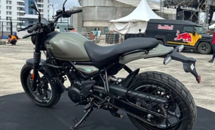 Royal Enfield Guerrilla 450 rear