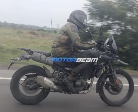 Royal Enfield Himalayan 450 Spied