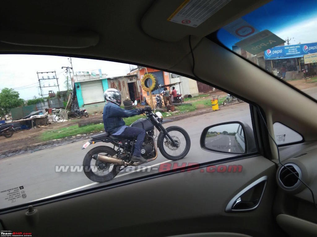 Royal Enfield Himalayan Adventure Tourer Spy Shot