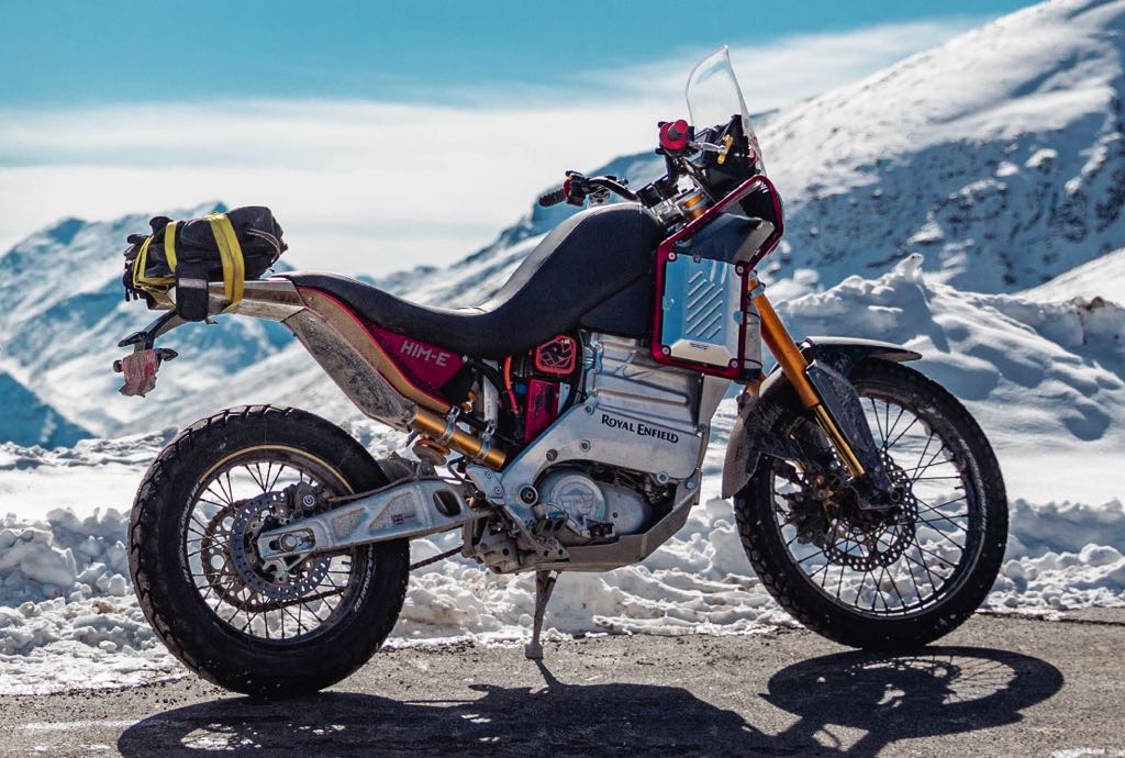 Royal Enfield Himalayan Electric Concept Rear