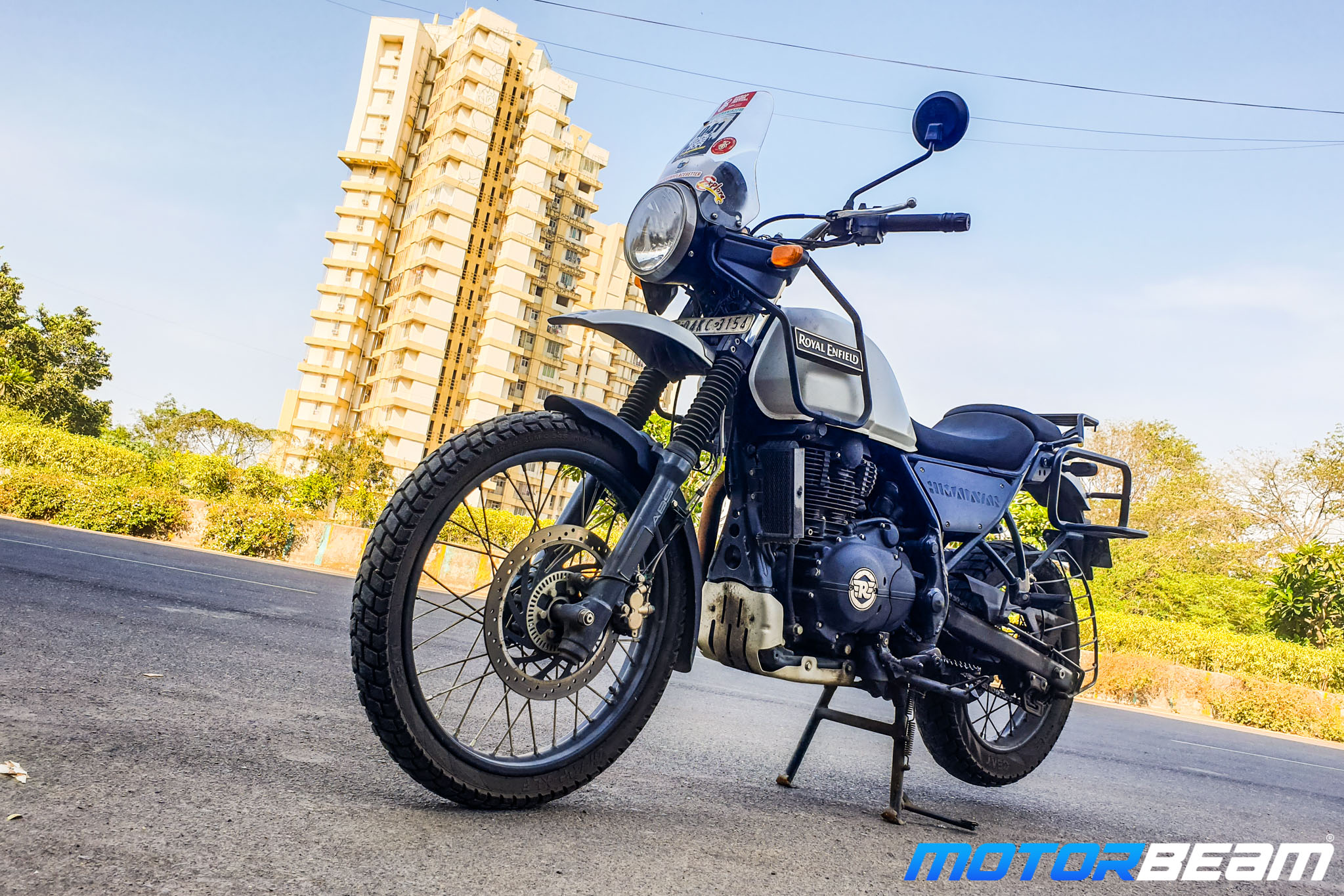 Royal Enfield Himalayan Exhaust Test Review