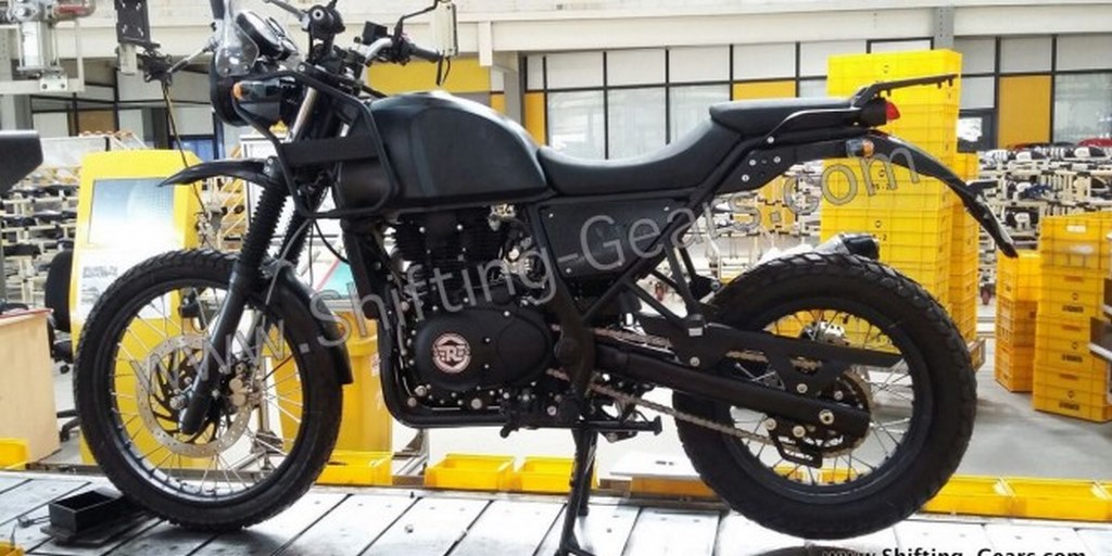 Royal Enfield Himalayan Production Version Spotted India