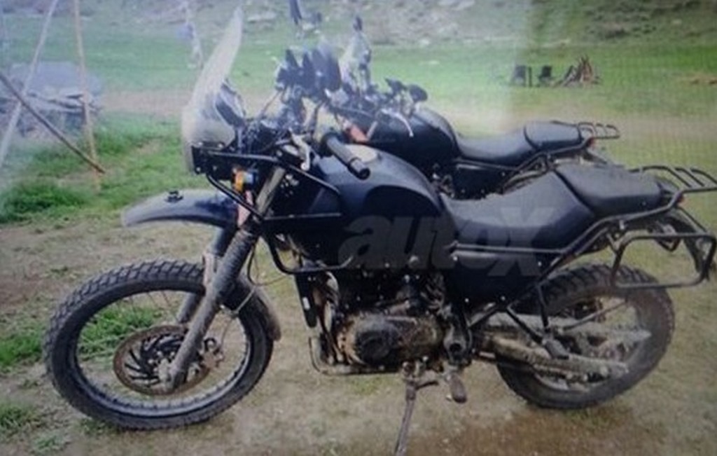 Royal Enfield Himalayan Spied