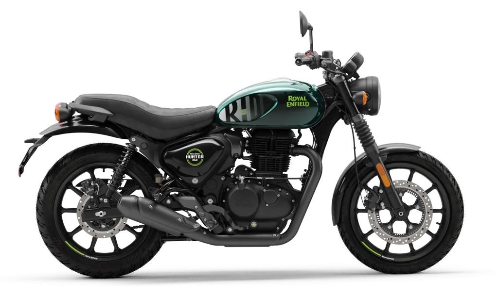 Royal Enfield Hunter 350 Green