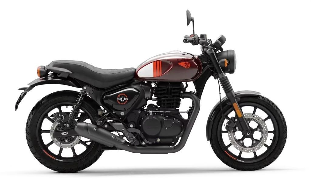 Royal Enfield Hunter 350 Orange