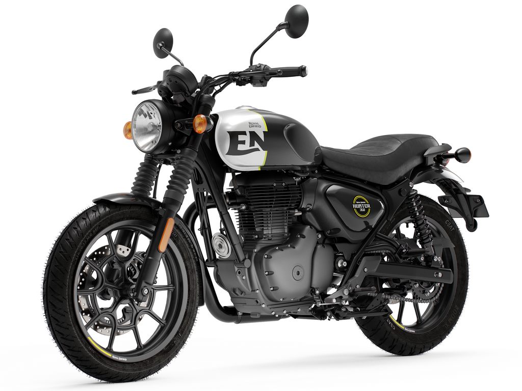 Royal Enfield Hunter 350 Price Rebel Black